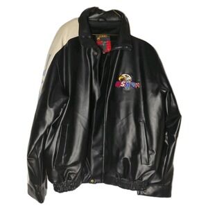 US Marine Corp USA Zorro XXXXL 4XL Bomber‎ Lined Coat Jacket Eagle USMC
